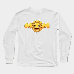 Sunflower Sunny Mom for Mother's Day Long Sleeve T-Shirt